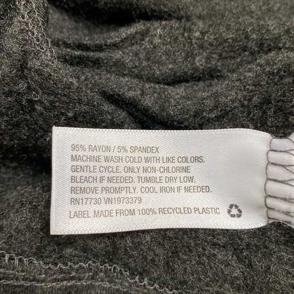 A New Day Twist Hem Sweatshirt 💗 Charcoal Gray - Picture 15 of 15